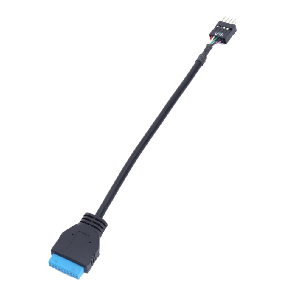 20Pin To 9Pin Usb3.0 To 2.0 Conversion Cable Connectors Mainboard Cable 20Pin To 9Pin Usb2.0 Male Mainboard Cable 9340959169993