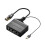 100Mbps Networking Splitter Ethernet Splitter with USB Power, Compatible for Various Ethernet Cable Heat Resistance 1
