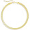 Moodear Gullkjede for kvinner Chunky Herringbone Choker 1