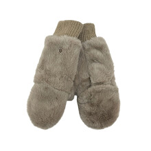 Herrehandsker med fingeraftryk, polyester, én størrelse