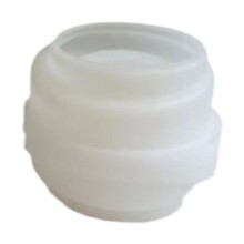 Round Flowerpot Ornament Mold Plaster Aromatherapys Decoration Cup WavesIrregular Storage Tanks Silicone Mold