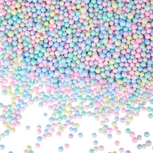 25g 7-10mm Assorted Color Foam Balls, Polystyrene Filler Beads for DIY, Wedding, Party Decor, Vase & Bean Bag – Compatible with Arts & Crafts