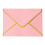 Business Envelopes with Gold Border Self-Seal 10 Pack 1