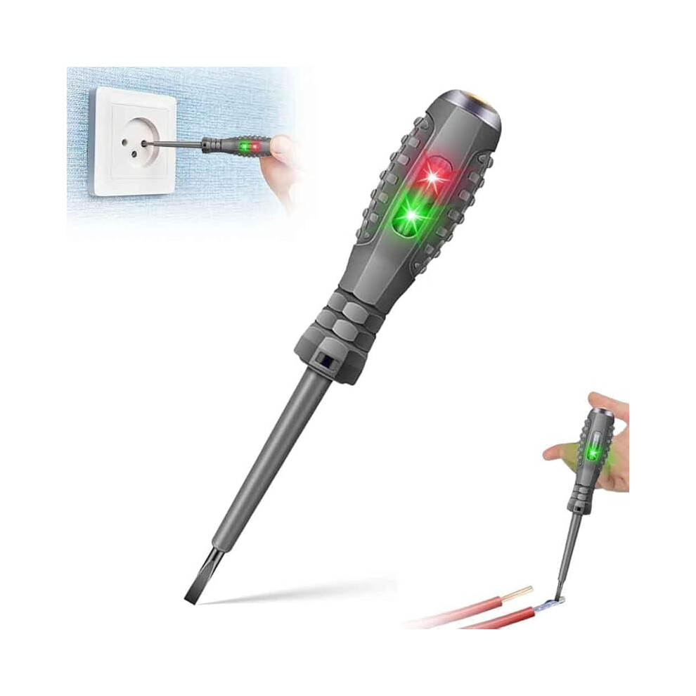 2-In-1 High-Torque Magnetic Screwdriver & Non-Contact Voltage Tester (12Vâ250V), Compatible With #1 Tip 9499224067714