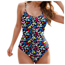 Women's Vintage One Piece Swimsuit Ruched