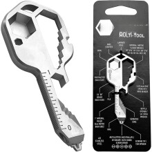 Multitool - EDC Tool with 16+ Functions | Small Bottle Opener with, Wrench, and Box for Travel, Outdoor, and Everyday Use - TSA Safe