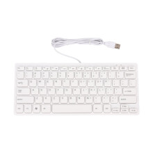 Computer Keyboard USB Corded 72 Key Mini Quiet