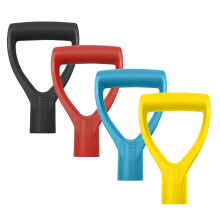 1PC Random Color Universal D-Grip Shovel Handle Replacement, Compatible with Garden Rake & Digging Tools, 18cm Camo