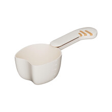 Cuillère doseuse pour aliments pour animaux de qualité alimentaire, 1/2 tasse avec poignée