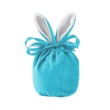 Sacchetti regalo con coniglietto pasquale – Sacchetti in velluto con coulisse e orecchie di coniglio per bomboniere, baby shower, cestini per