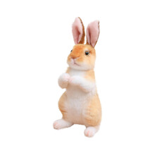 Osterhase, weiches, waschbares Stofftier, niedliches Plüschkaninchen, Osterdekoration, Geburtstagsgeschenk für Jungen und Mädchen, 33 cm