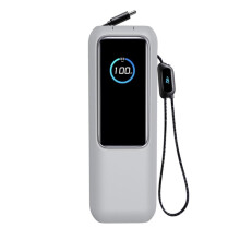 Custodia in silicone compatibile con power bank Anker Zolo 25000mAh 165W, caricabatterie portatile, custodia protettiva da viaggio, borsa per riporre