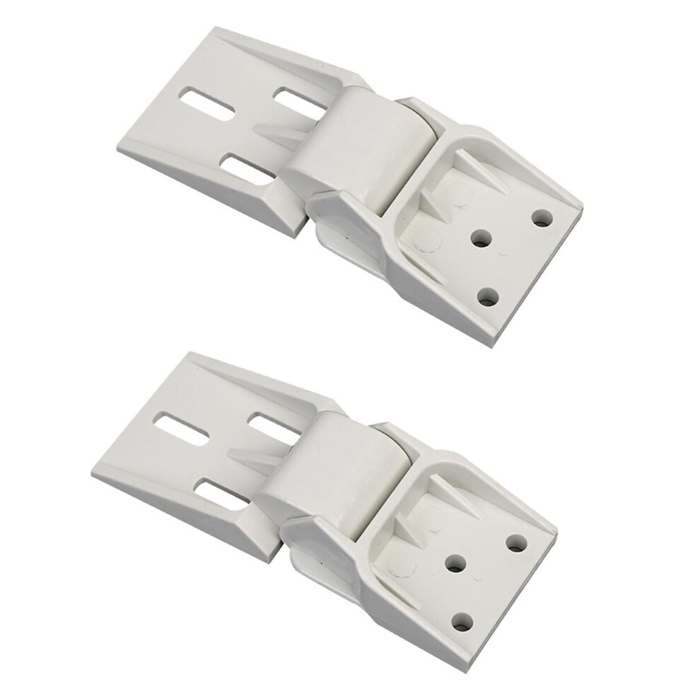 Witspace 2Pcs Freezer Hinge Compatible With Haier Freezer, 3-Hole Folding Door Hinge, 95-110 Counterbalance, Universal Small Fridge Refrigerator 9448990583089