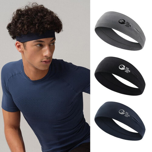 Polyester Headband Moisture-Wicking Breathable 1 Pack 2