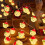 1pc LED Red Hat Teddy Bear String Lights for Christmas Decoration, Creative String Lights for Window Display And Lighting Setup 5