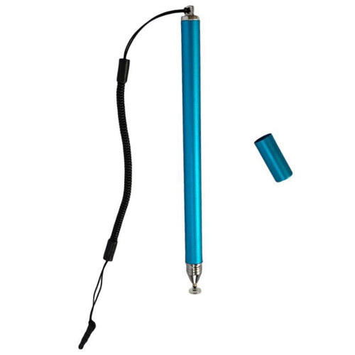 Lápiz óptico antipérdida con cordón y punta de precisión para