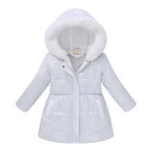 Cóta Geimhridh Te Caol le Zip-Up do Pháistí