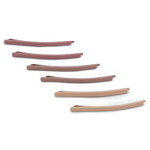Mini épingles à cheveux en émail mat – Lot de 6 pour tous types de cheveux