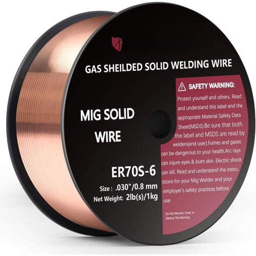 ER70S-6MIG-lasdraad 0,030 inch 2 lb