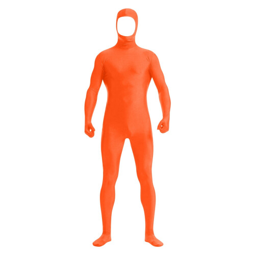 Kids Unisex Stealth Bodysuit Solid Color Stretch Halloween