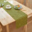 Polyester table runner minimalist style 11.81x82.68 inches 1