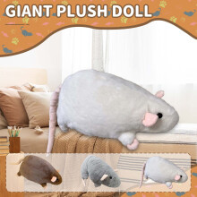 Pluche muispop als decoratie voor de woonkamer of bank.