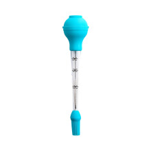 Jeringa para pavo con punta de aguja de bulbo de silicona y rociador
