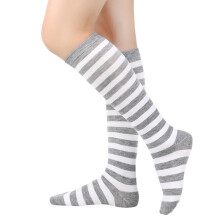 Women's Striped Knee Highs Socks Halloween Cosplay Stockings Athletic Boot Socks Christmas Party Gifts