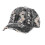 Verweerde denim baseballpet, unisex, verstelbare snapback 1