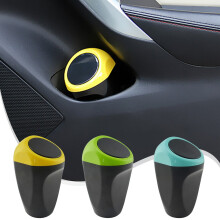 Leakproof Car Trash Can with Lid, Fits Cup Holder, Compatible with Truck/SUV/Auto Interior