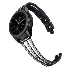 Zweetbestendige comfortabele band, geschikt voor GT2/Glory. Waterdichte, verstelbare polsband, sportieve metalen armband met lus, duurzaam.
