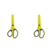 5.7” Stainless Stell Scissors, Safety, Blunt Tip, Comfortable, for Left and Right Handed Use, for Office Home Crafts, Assorted Colors