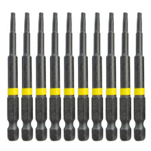 10Pcs Screwdriver Bit Set, High Torque Magnetic Star Drill Head Driver with Antislip Grip for Mechanics and Woodworkers
