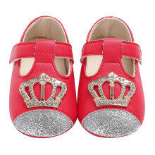 1 Pair Barefoot Toddler Shoes Easy to Wear and Take Off PU for Infant Footwear