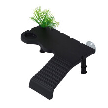 Stor skilpaddeplattform Akvariedekorasjon Plastomerskilpadder Soleplattform for akvarier og terrarier Ideell