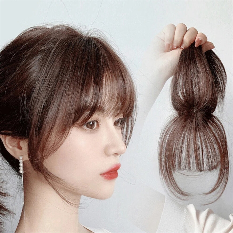Fake Air Bangs Hair Clip-In Extension Synthetic Fringe