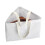 Foldable Triangle Hanger Organizer Bag – Waterproof, Portable, Space-Saving Wardrobe Storage with Handle, White 1