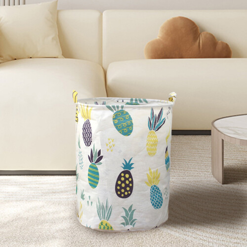Collapsible Laundry Basket with Handles – Space-Saving Foldable Hamper for Home, Dorm, Office, Compatible with Cloth