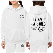 AWZXDE Kids Letter Print Hoodie And Pants Set Stylish Pullover Sweatshirt Outfit Girls Clothes For Fall Winter White,8-9 Years