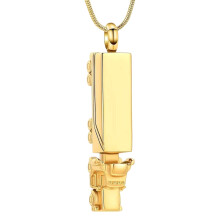 Comfortable Memorials Jewelry for Holding Pet and Human Cremains Rustless Steel Train Theme Easy to Use
