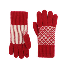 Gestrickte Winterhandschuhe, geschlossene Finger, Unisex, Einheitsgröße