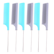 Metal Needle Stem Comb Carbon Comb Strong Durable Needle Stem Comb Hair Comb Heat Resistant Teasing Combs
