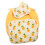 Mini doll bed with mattress and blanket yellow 1