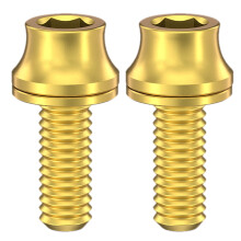 2Pcs Water Bottle Cage Bolts Replacement Titaniums Alloys Screw Hexagon Socket Head Bolts Screws Bike Accessories