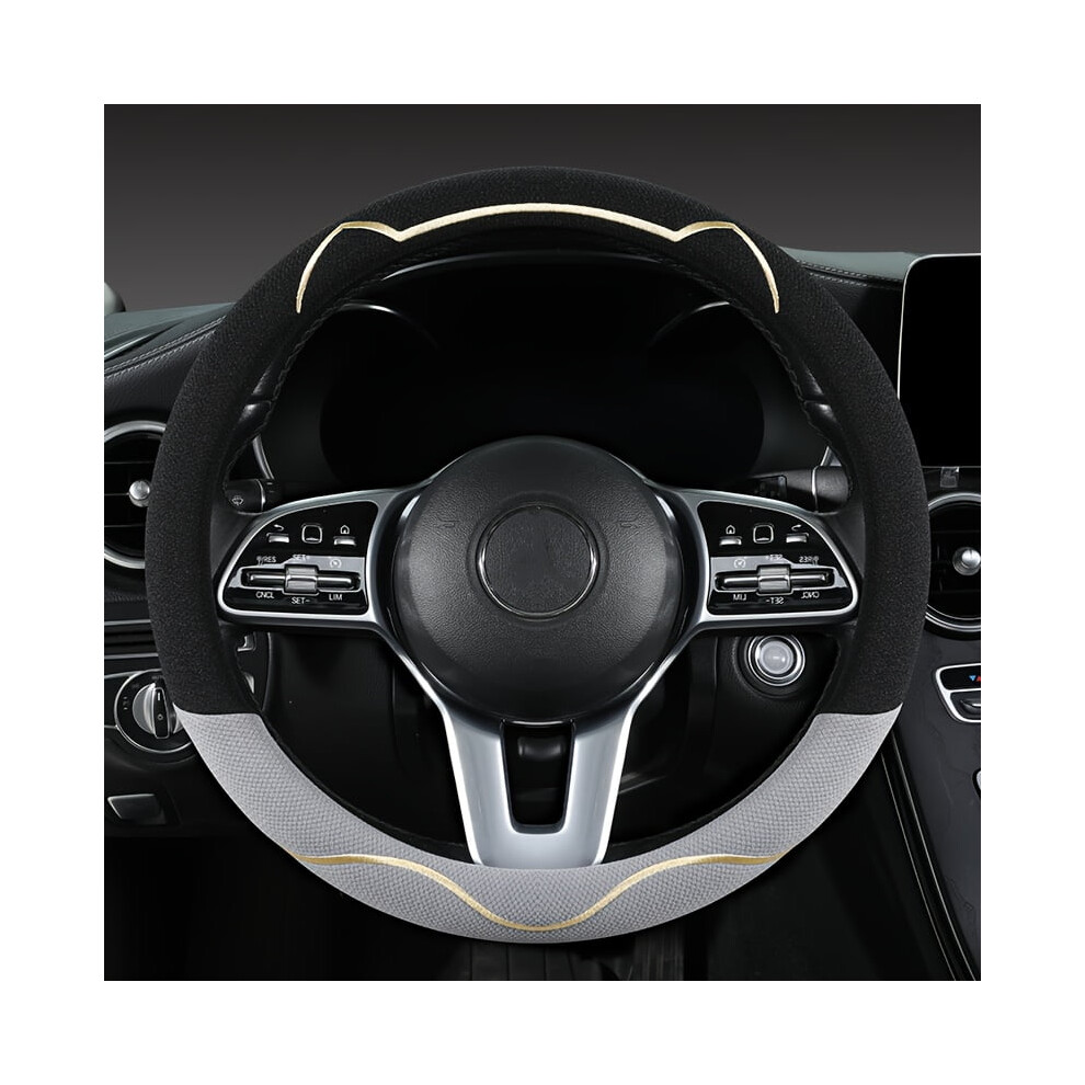 Colorful Anti-Slip Sweat-Absorbing Breathable Car Steering Wheel Cover For All Seasons 9327961648555