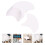 200Pcs White Quilting Piercing Tool Templates for Simple Storage and Easy Portability 1
