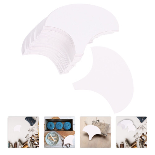 200Pcs White Quilting Piercing Tool Templates for Simple Storage and Easy Portability