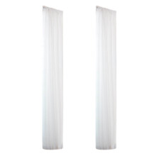 Rideaux de porte et de fenêtre en gaze colorée, rideaux en gaze de verre, moustiquaires transparentes