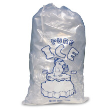 Polar Bear Ice Bags 24"x14.5" Drawstring 20 lbs Case of 250
