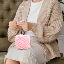 Hilo acrílico teñido a mano - Lana gruesa para tejer suéteres, bufandas y proyectos de manualidades DIY. Fibra que cambia de color. Ovillo de 100